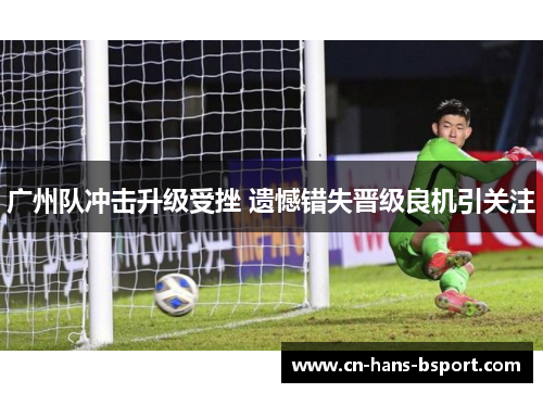广州队冲击升级受挫 遗憾错失晋级良机引关注